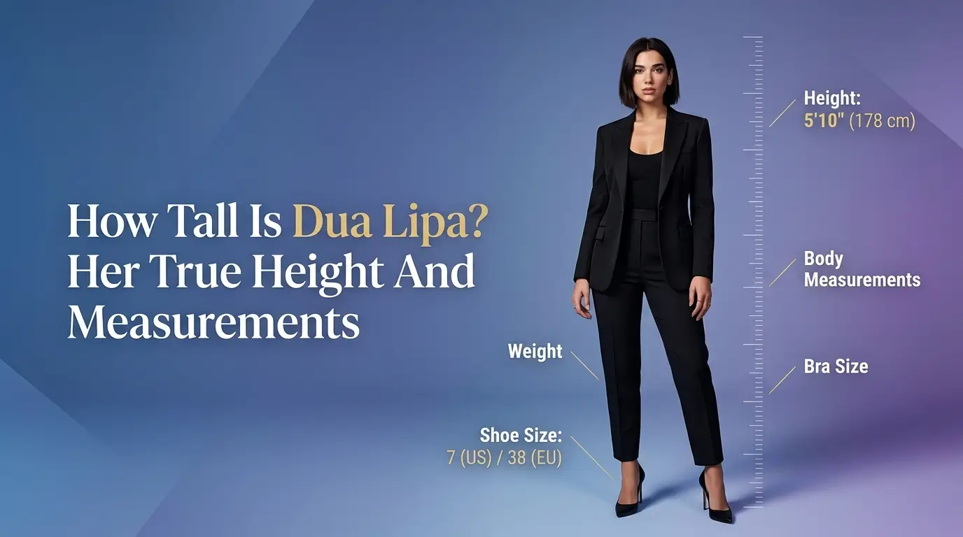 How Tall Is Dua Lipa