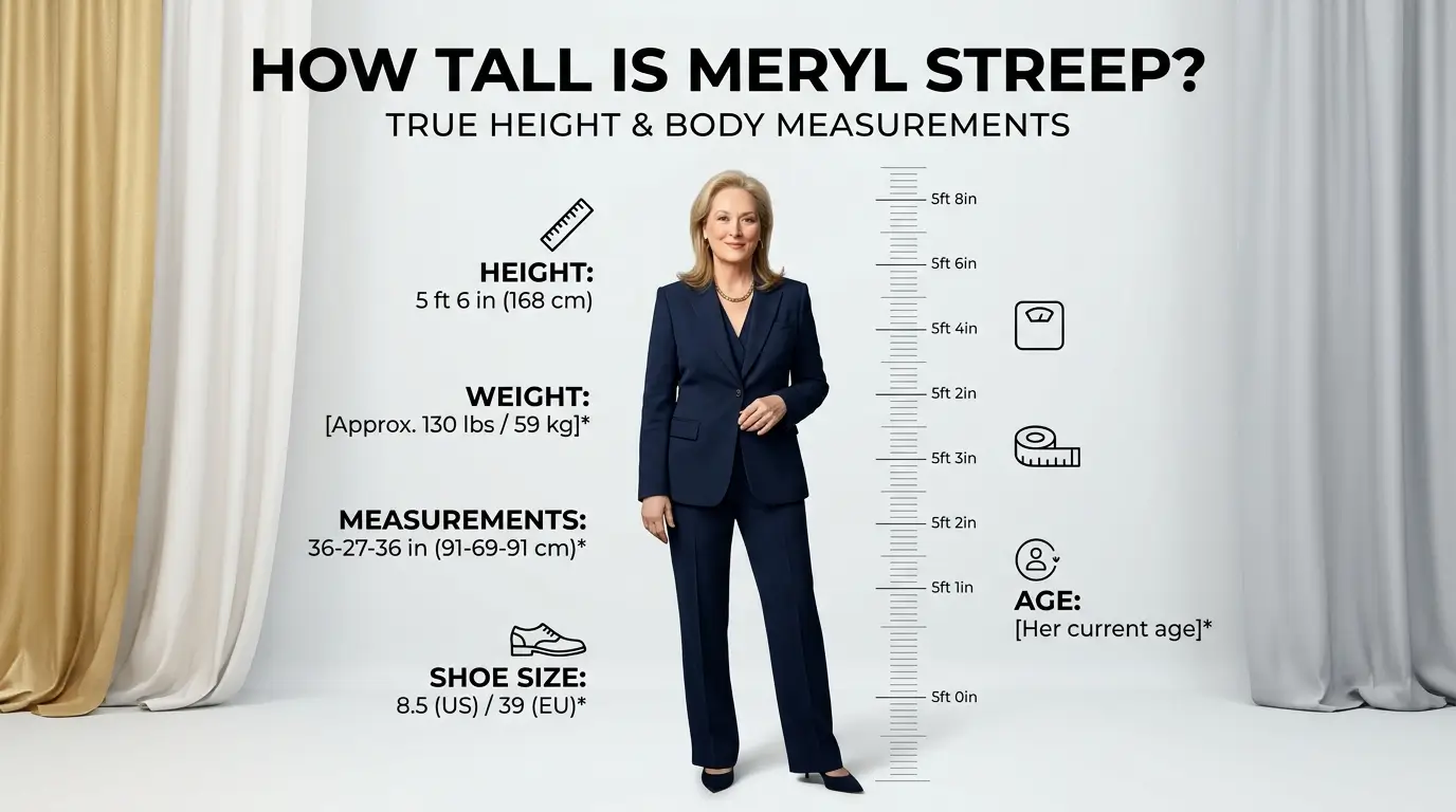 How Tall Is Meryl Streep