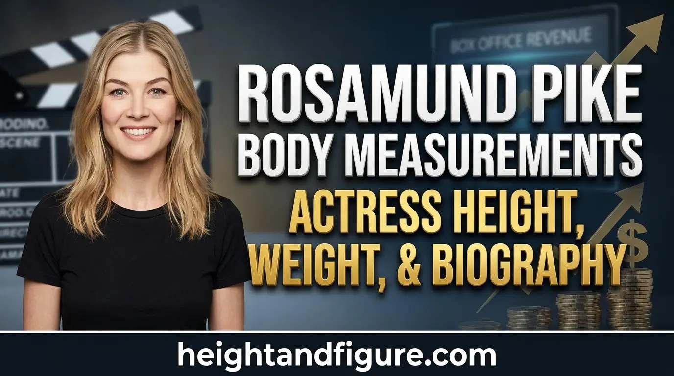rosamund pike body measurements